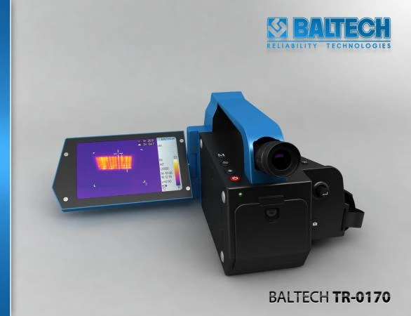 Фото BALTECH TR-0170 (384Х288) с цифровой камерой – тепловизор с диапазоном –20°С … +1100°С