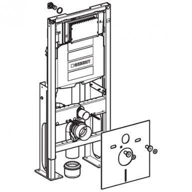 Фото Инсталляция 111.380.00.5 Geberit Duofix | интернет-магазин сантехники Santehmag.ru
