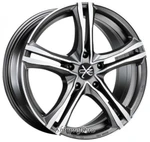 фото OZ Racing X5B 7.5x17/5x112 D75 ET50 Matt Graphite Diamond Cut