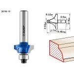 фото Фреза кромочная калевочная №1, D= 19мм, рабочая длина-7мм, радиус-3,2мм, хв.-8мм, d-9,5 мм, ЗУБР Профессионал