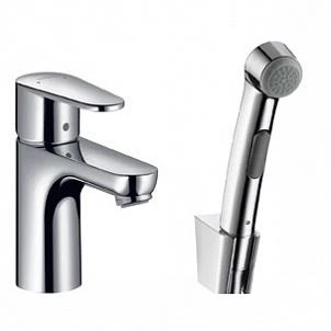 Фото Гигиенический душ Hansgrohe Talis E2 31165000 со смесителем для раковины