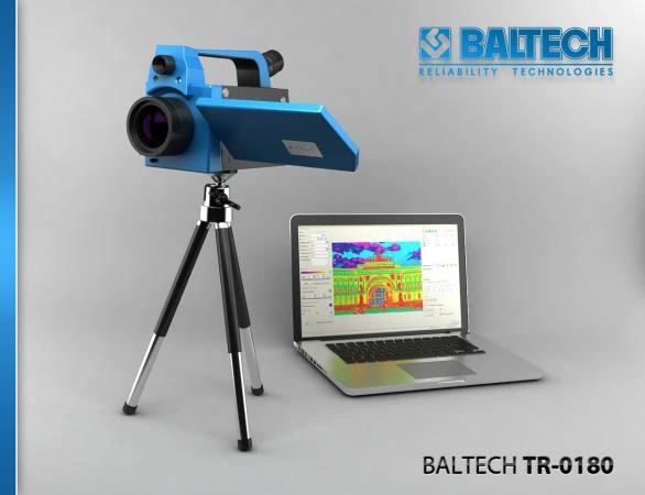 Фото BALTECH TR-0180 (640Х480) с цифровой камерой – тепловизор с диапазоном –20°С … +1700°С