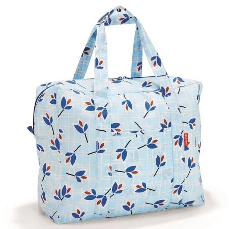 Фото Сумка складная mini maxi touringbag leaves blue (62605)