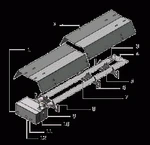 фото Обогреватель (излучатель ) газовый инфракрасный ИКНГ-22