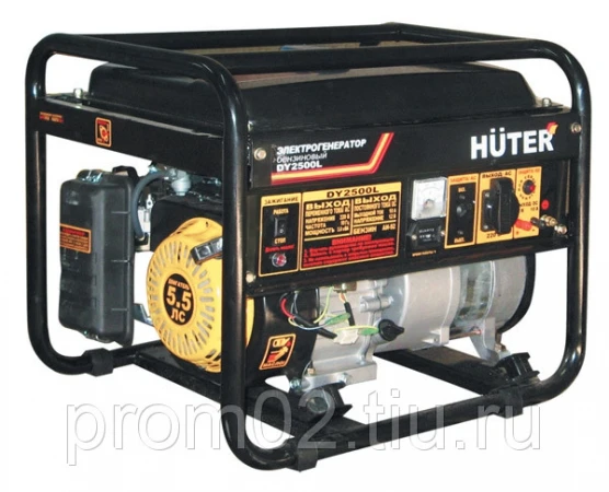 Фото Бензогенератор Huter DY2500L (2кВт/230В)