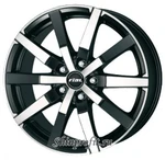 фото RIAL Trenta 7.5x17/5x120 D76.1 ET36 Racing black front polished