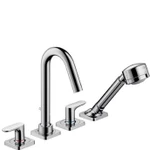 фото Hansgrohe Axor Citterio M 34454000 Смеситель для ванны, монтаж на плиточный бортик (хром) | интернет-магазин сантехники Santehmag.ru