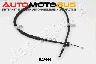 Фото Трос ручного тормоза Japanparts BCK34R