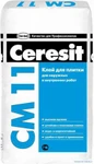 фото Клей для плитки CERESIT CM-11. / 5 кг