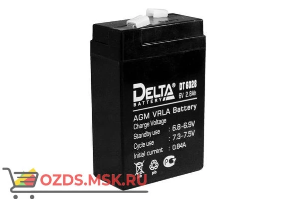 Фото Delta DT 6028 Аккумулятор