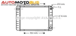 фото Радиатор охлаждения двигателя Ava VO2027