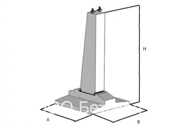 Фото Фундамент составной Ф2х1,6-А
