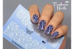 фото Наклейки для маникюра Fashion Nails Слайдер дизайн WHITE #7