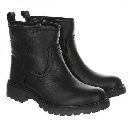 Фото Ботинки зимние женские Wrangler Creek Booty Leather Fur Black