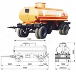 фото Прицеп цистерна НЕФАЗ 8602-10 (11200л.