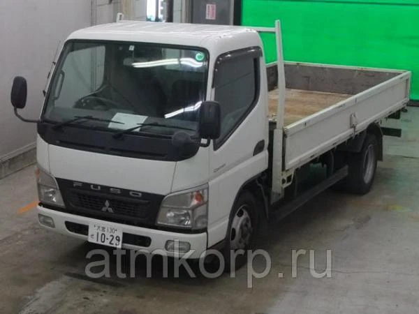 Фото Грузовик бортовой MITSUBISHI CANTER кузов FE72D год выпуска 2008 грузоподъемность 3 тонны пробег 146 тыс км