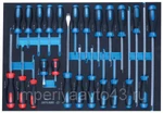 фото Набор отверток, ложемент, 24 предмета KING TONY 9-31124MRV