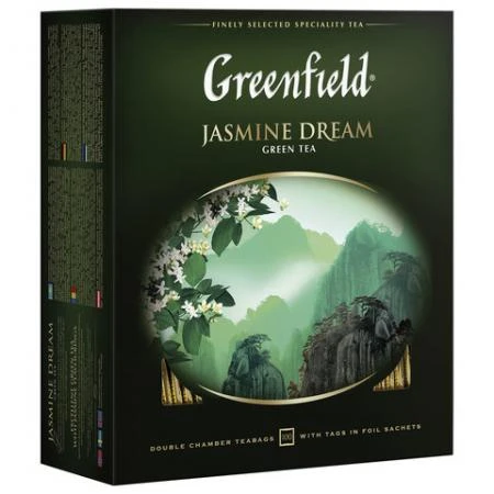 Фото Чай GREENFIELD (Гринфилд) "Jasmine Dream" ("Жасминовый сон")