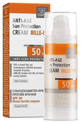 Фото Солнцезащитный крем против старения кожи с SPF 50 БИЛЕ-РН Боди-Д 30 ml