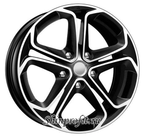 Фото K&amp;K КС674 (ZV 16_Astra H) 6.5x16/5x110 D65.1 ET39 алмаз черный