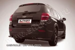 фото Slitkoff Уголки d57 черные CHEVROLET CAPTIVA (2013)