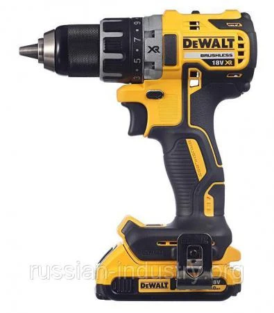 Фото Дрель-шуруповерт аккумуляторная DeWalt DCD791D2-QW 18 В 2.0 Ач 70 Нм Li-ion