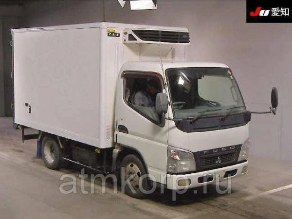 Фото Авторефрижератор MITSUBISHI CANTER кузов FE74DV гв 2010 груз 3 тн двухсторонняя разгрузка пробег 257 т.км