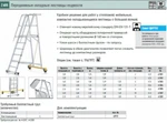 фото Лестница алюминиевая складная передвижная (пр-во Германии)
