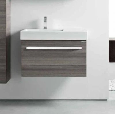 Фото Berloni Bagno Set SX BS05TDX/SX Тумба с керамической раковиной на 75 см