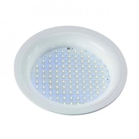 Фото LEDPANEL ROUND светильник встраиваемый с 97 LED общ 8Вт, 6500K, 440lm, 120°, белый | 160371 SLV