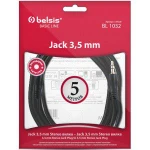 фото Кабель Jack 3.5 mm вилка - Jack 3.5 вилка, стерео-аудио, 5м Belsis BL1032