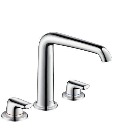 Фото Hansgrohe Axor Bouroullec 195 19156000 Смеситель для умывальника на 3 отверстия (хром) | интернет-магазин сантехники Santehmag.ru