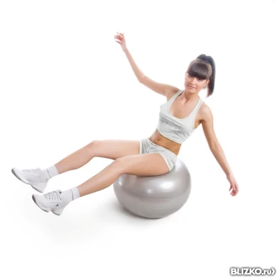 Фото Мяч гимнастический Fitness ball 65 см (с насосом)