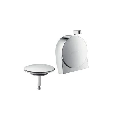 Фото Hansgrohe Exafill S 58117820 Внешняя часть для сливного гарнитура (шлиф.никель)