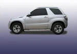 фото Slitkoff Защита порогов d76 труба Suzuki Grand Vitara 2008 3 двери