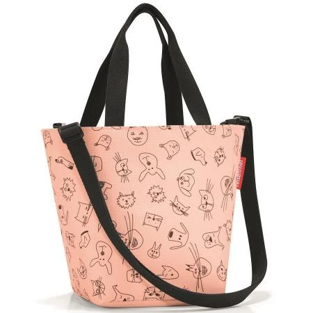 Фото Сумка детская shopper xs cats and dogs rose (62147)