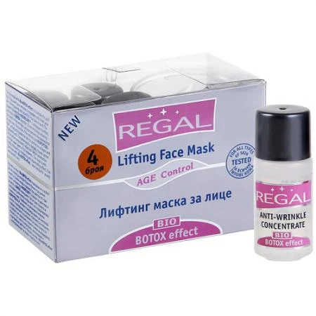 Фото Лифтинг- маска для лица Regal Age Control Botox Effect Роза Импекс