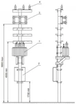 Фото №2 КТПМ - комплектная мачтовая трансформаторная подстанция