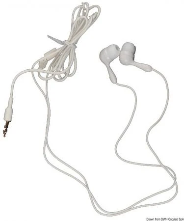 Фото Osculati AMPHIBIOUS white waterproof headphones