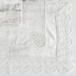 фото Комплект салфеток из 3х шт. 45*45 см.велюр кружево 100%п/э Gree Textile (518-022)