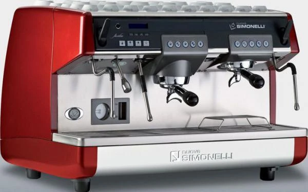 Фото Кофемашина-полуавтомат nuova simonelli aurelia 2 t3 red 2gr sem