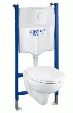 Фото Набор Grohe инсталляция+унитаз 39117000 крышка микролифт