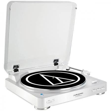 Фото Виниловый проигрыватель Audio-Technica AT-LP60BT White