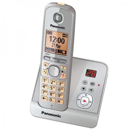 Фото Panasonic KX-TG6721RUS (серебристый) {ЖКД,DECT