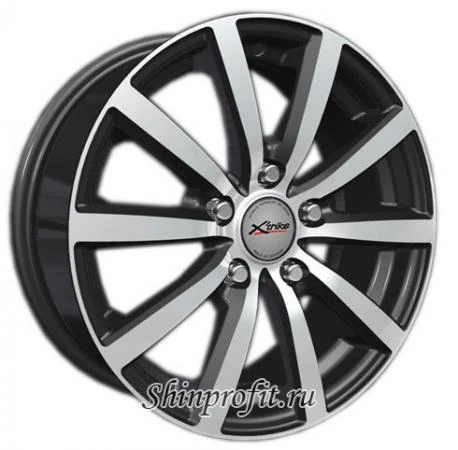 Фото X-trike X-115 6x15/5x108 D67.1 ET43 BK/FP