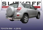 фото Slitkoff Уголки d76 черные TOYOTA RAV-4 (2010)