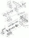 фото Угольные щетки CB-403 к 5016 электрическая цепная пила Makita 5016 рис.( 70)