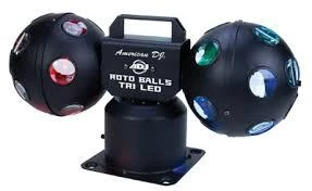 Фото Cветодиодный дискотечный прибор American DJ Roto Balls Tri LED