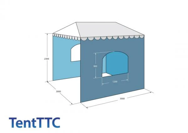 Фото Торговая тентовая палатка 9 м2