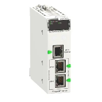 Фото Модуль коммуникационный FactoryCast Ethernet (3 порта) Schneider Electric BMENOC0311